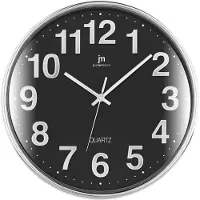 Lowell Justaminute 00816 Montre à quartz Cercle Noir, Chrome