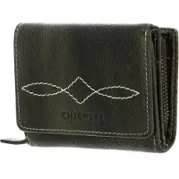 Chiemsee Cuir porte-monnaie Leather Wallet Green vert foncé
