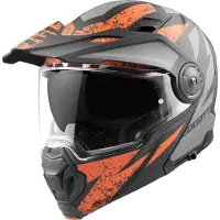Bogotto FG-102 Safari Casque rabattable en fibre de verre Enduro