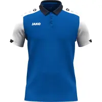 Jako Polo Dynamic pour enfants - 6370, Couleur:royal/blanc/marine, Taille:152