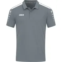 Jako Polo Power pour femmes, Couleur:gris pierre, Taille:44