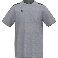 Erima Cmpt Wings T-shirt Gris Chiné/noir Junior - 128
