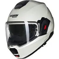 Nolan N120-1 Classico Nobile N-Com casque pliable, blanc nacré, XS (55)