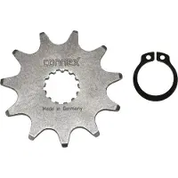 Wippermann 6801-07E8-0110 Plateau de pédalier 1/2' x 3/32' 11 dents pour moteur Panasonic E-Bike, renforcé, argenté