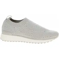 Caprice Slip on gris / argent