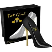 Tiverton Parfum femme " Stiletto noir " 100 ml parfum fleuri pour femme " Top Girl " flacon en forme de chaussure à talon