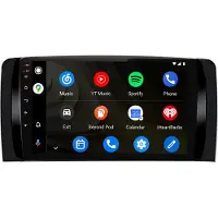 AWESAFE Autoradio Android 9 pouces 128GB pour Mercedes Classe R W251 (2005-2013) avec CarPlay & Android Auto Navigation & Bluetooth