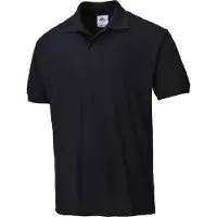 Portwest B210 Herren naples polo-shirt Black Gr. 5XL