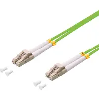 Logilink Professional FP5LC01 Câble patch fibre optique , LC-Duplex - LC-Duplex, OM5, 1,0 m