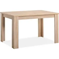 Homestyle4u Table à Manager Table Extensible Table Salle a Manger Table de Cuisine en Bois Chêne
