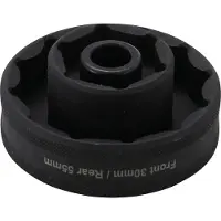 Bgs Douille de force 6/12 pans, 1/2 adaptée à la fixation de roue DUCATI, SW 30/55 mm