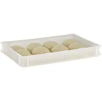Aps Conteneur pour boules de pâte/pizzas, hauteur : 75 mm, longueur : 600 mm, largeur : 400 mm