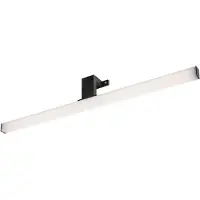 Rabalux lampe de salle de bains puissance 9W blanc naturel 4000K IP44. noir Oliro
