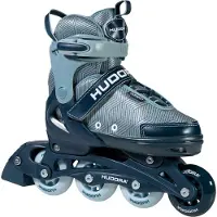 Hudora 28248 Patins à roulettes en ligne Leon 2.0, ocean, 33-36