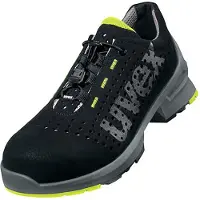 Uvex chaussures basses 1 S1 noir, jaune largeur 12 Gr. 42