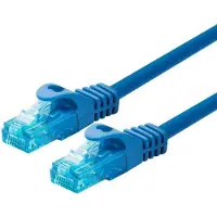 EXC Patch RJ45 cat.5e U/UTP Bleu 0.15m, 0.15m, Cat5e, U/UTP (UTP), RJ-45, RJ-45, Modrá