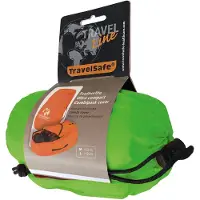 Travelsafe Housse Combi Pluie/Transport L Vert Fluo
