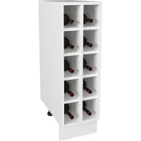 VCM Étagère à vin / Dimensions env. H. 82 x W. 25 x D. 44 cm / Étagère de cuisine pour bouteilles / Étagère - Esilo