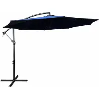 Akord Parasol De Jardin Aster Bleu Marine 245X245X245