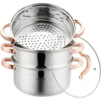 Klausberg ensemble cuiseur vapeur 22 cm 4 pièces KB7732