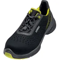 Uvex chaussures basses 1 G2 S1 noir, jaune largeur 11 T. 46