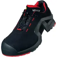 Uvex 1 support Chaussures basses S3 noir, rouge largeur 10 Gr. 41