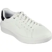 SKECHERS Baskets basses 'COURT BREAK' noir / blanc