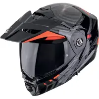 Scorpion ADX-2 Lewis Casque Adventure Noir/Rouge M unisex