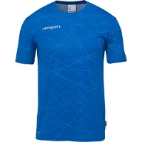 Uhlsport Prediction Shirt manches courtes - bleu azur, Taille:XL