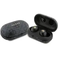 GUESS Pu 4g Metal Logo Tws Wireless Earphones Noir