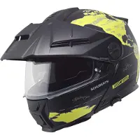 Schuberth E2 Atlas Noir Jaune Casque Modulable Taille 2XL