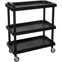 Artplast Sheel 92x75x37.5 Cm Kitchen Trolley Noir