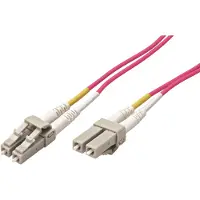 Roline LC/LC OM4 5m, LC, LC, mâle/mâle, 5 m, 2 mm, PVC