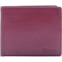 Esquire Cuir porte-monnaie RFID Classic Wallet Red rouge