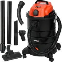 YATO Aspirateur eau et poussières 1400W, 30 litres, aspirateur industriel, aspirateur multi-usages