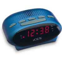 Ices Electronics Réveil Bleu -