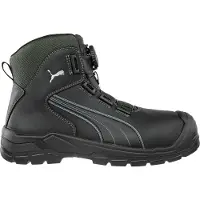 Puma CASCADES Chaussures de sécurité à fermeture rotative S3 SRC noir/gris 40