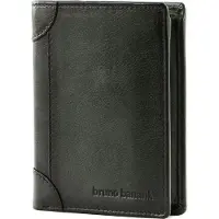 Bruno Banani Cuir porte-monnaie Wallet Black noir