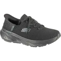 SKECHERS Slip-Ins : Edgeride - Impression 150470-BBK, Baskets, Femme, Noir