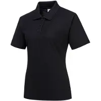 Portwest B209 Damen Naples Polo-Shirt Black Gr. XXL