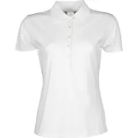 Tee Jays 145 | Polo Stretch de luxe pour femme - Couleur : Blanc - Taille : M