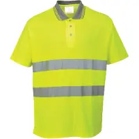 Portwest S171 Baumwoll Komfort Poloshirt Yellow Gr. L