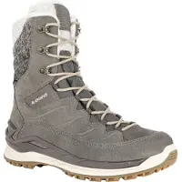 Lowa Bottines à lacets 'Schnürstiefel Damen 421417 9514 Echtleder in grau' gris