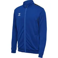 Hummel Veste de survêtement pierre / blanc