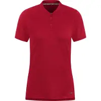 Jako Polo Pro Casual pour femmes, Couleur:rouge chili, Taille:34