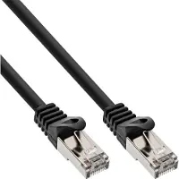 InLine 72502S Câble patch, SF/UTP, Cat.5e, noir, 2m