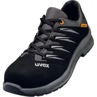 Uvex chaussures basses 2 tendance S1 noir, gris largeur 11 Gr. 46