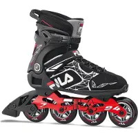 FILA Inline Skate Legacy Pro 84 EU40.0 100 mm / 84 A, ABEC 7, AIR FLOW SYSTEM, stable Alu-Schiene