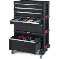 Keter Set Drawer 1+2+3acetal Black STD
