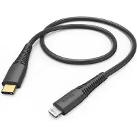 Ginza.se Câble de chargement USB-C vers Lightning Noir 1,5 m